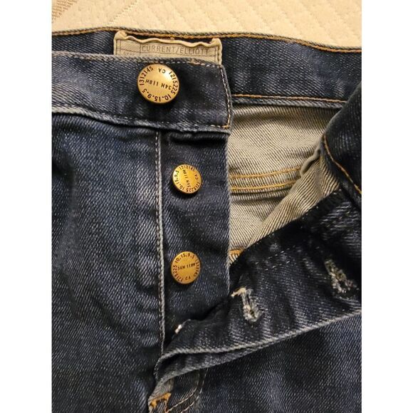 Current/Elliott Denim Mini Skirt Sz 28 - Picture 4 of 4